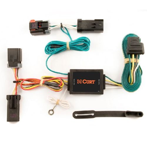 Dodge Ram 1500 / 2500 / 3500 T-Connector - Curt 55504 dodge 5th wheel wiring harness 