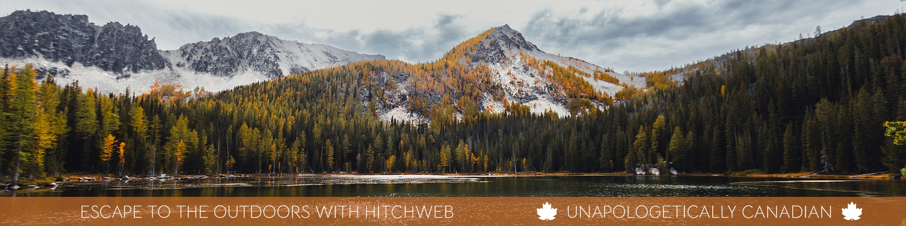 footer mountain view larches evergreen lake